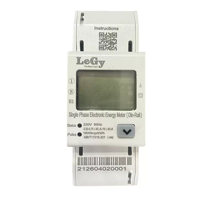 WiFi Smart DIN Rail лічильник енергії